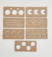 owl stencil set for kids