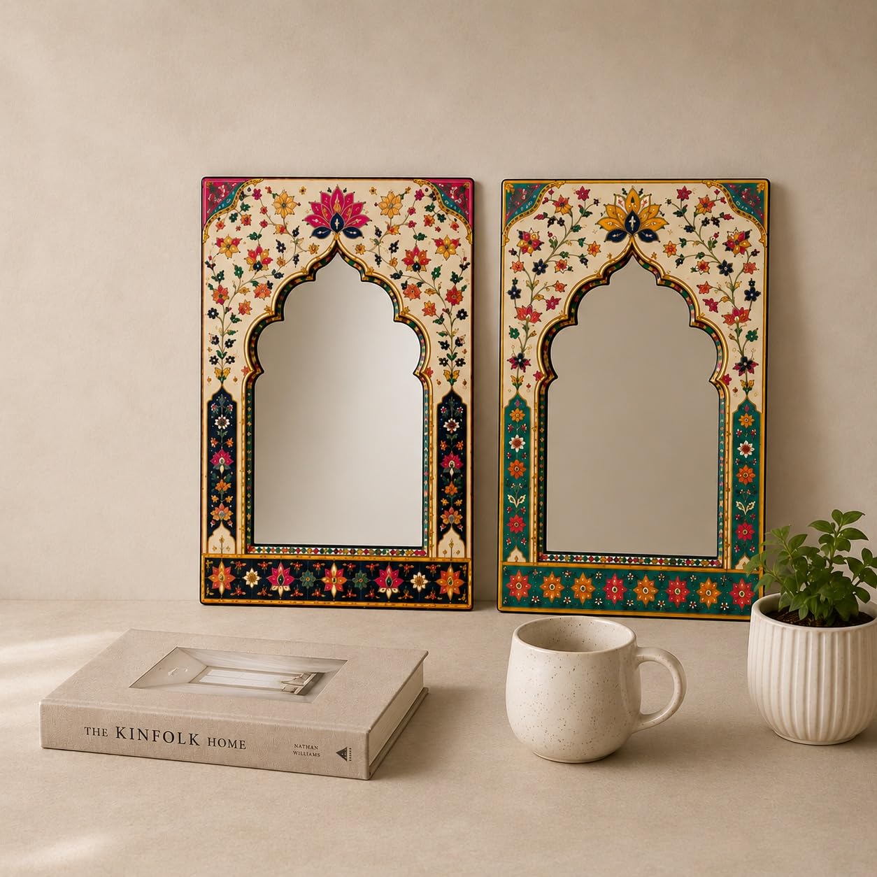 Mughal Style Mirror Wall Decor for Home