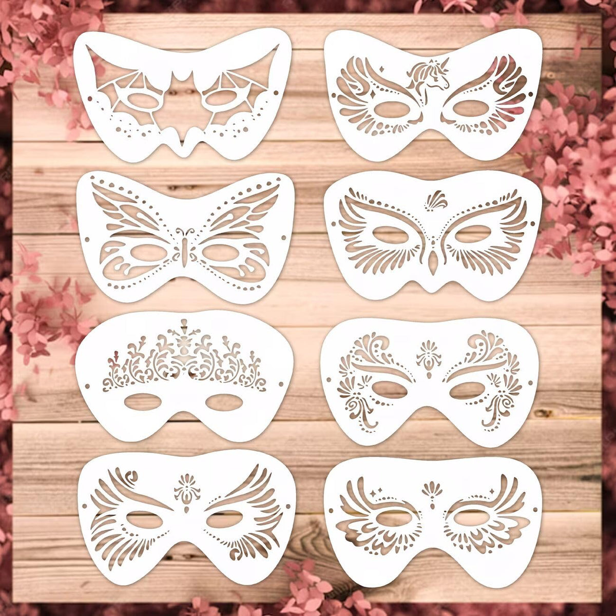 reusable face painting stencils for kids