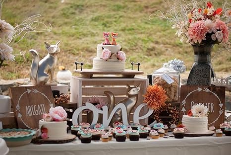 freestanding wooden alphabet letter