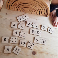 Cliths Montessori Wooden Puzzles Pack of 10 Educational Toys for Toddlers Learning Games Brain Teasers