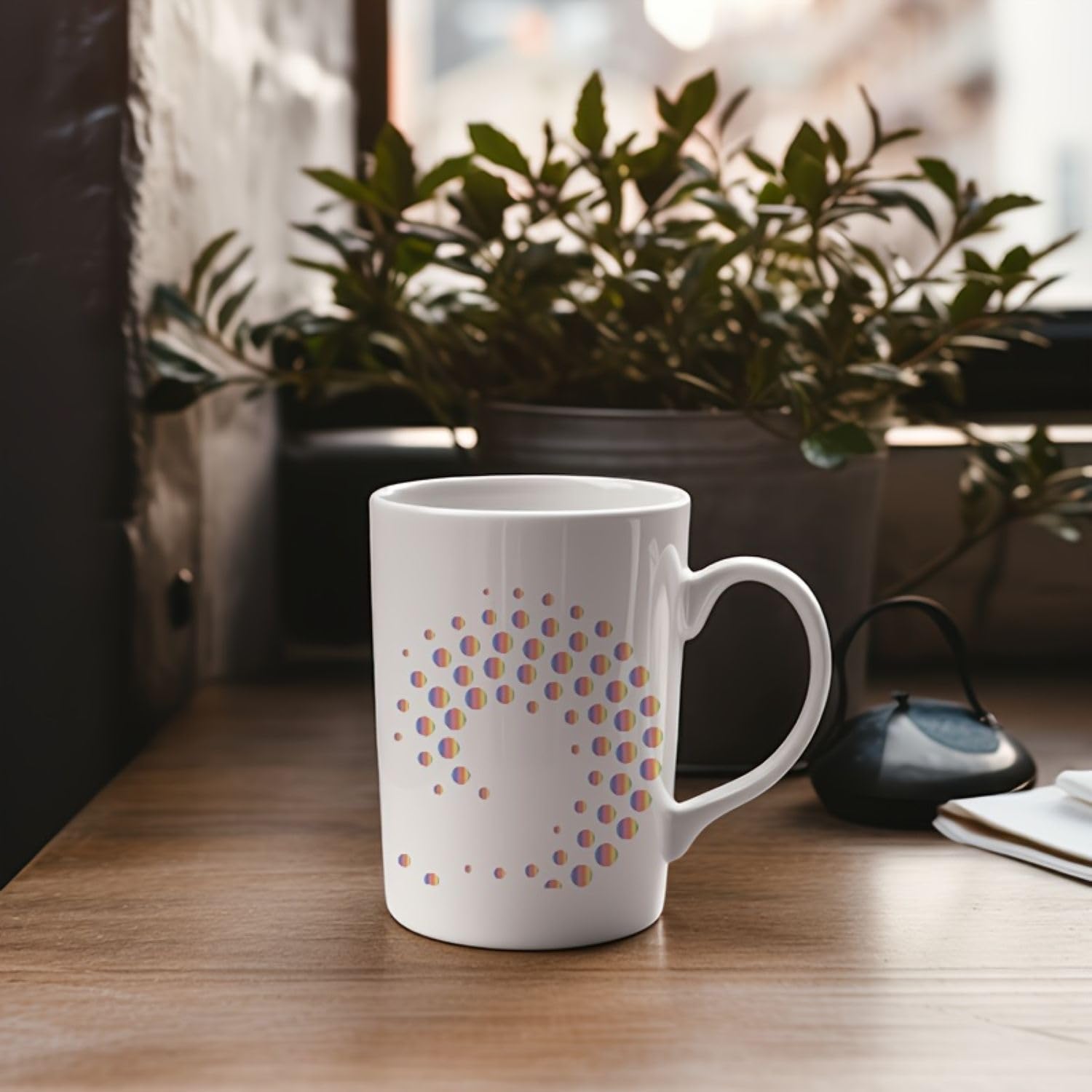 circle stencil for fabric design
