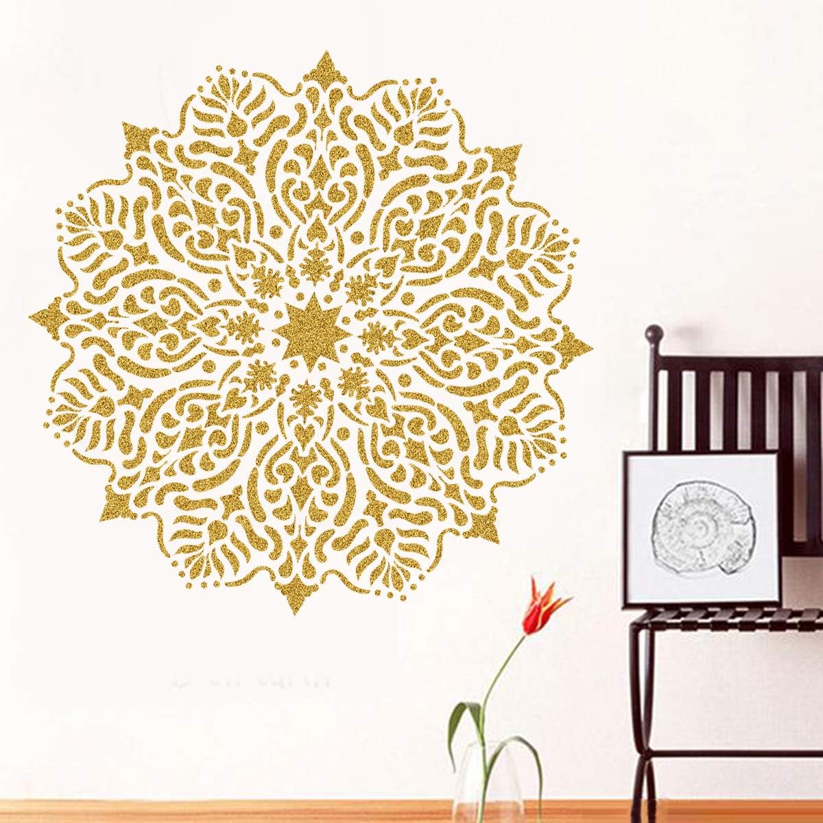 mandala stencil for modern home decor