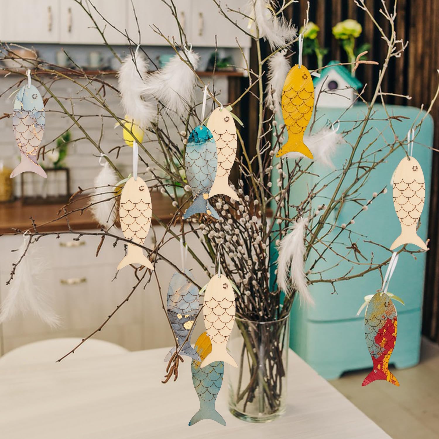 wooden craft supplies for DIY projects