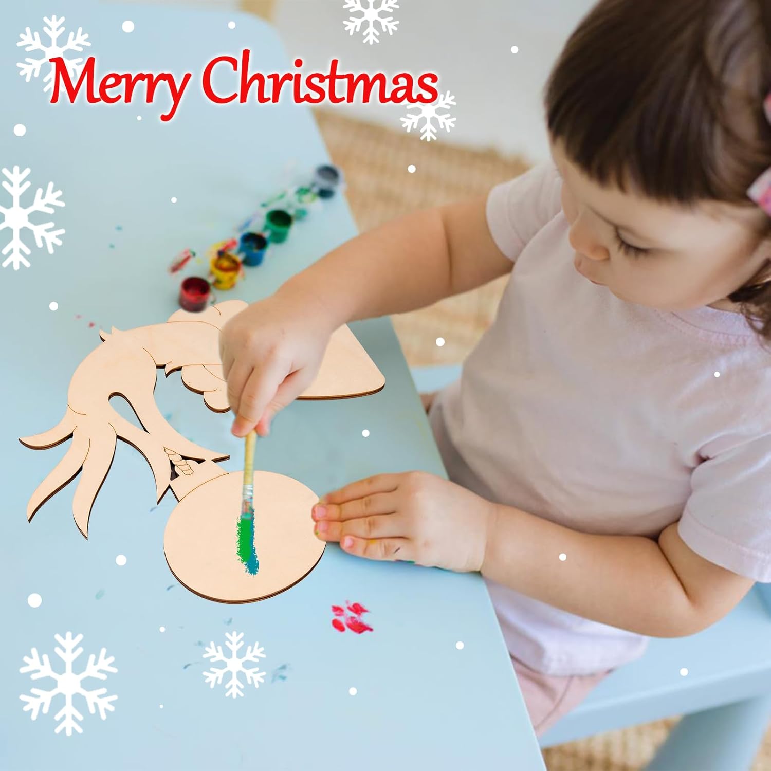 Halloween style Christmas craft ornaments