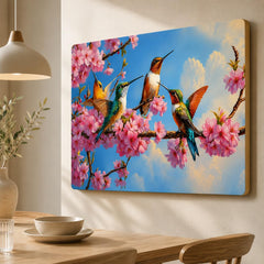 cherry blossom tree wall painting