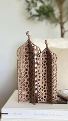 unfinished wooden cutout
