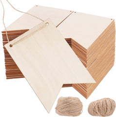 Set of wooden frames with jute string and yarn on a white background