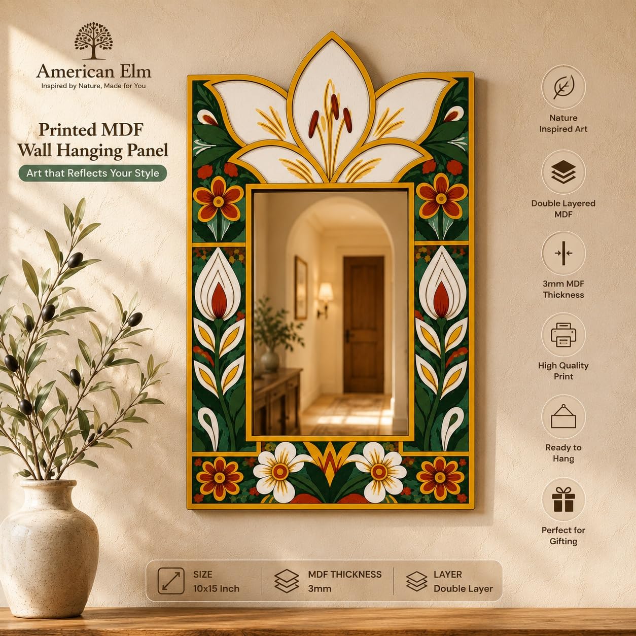Mirror Wall Art for Traditional and Modern Homes