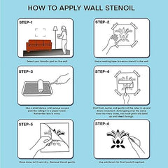 diy kids room painting stencil kit