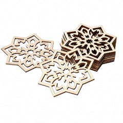 wooden floral craft blanks for handmade decorations