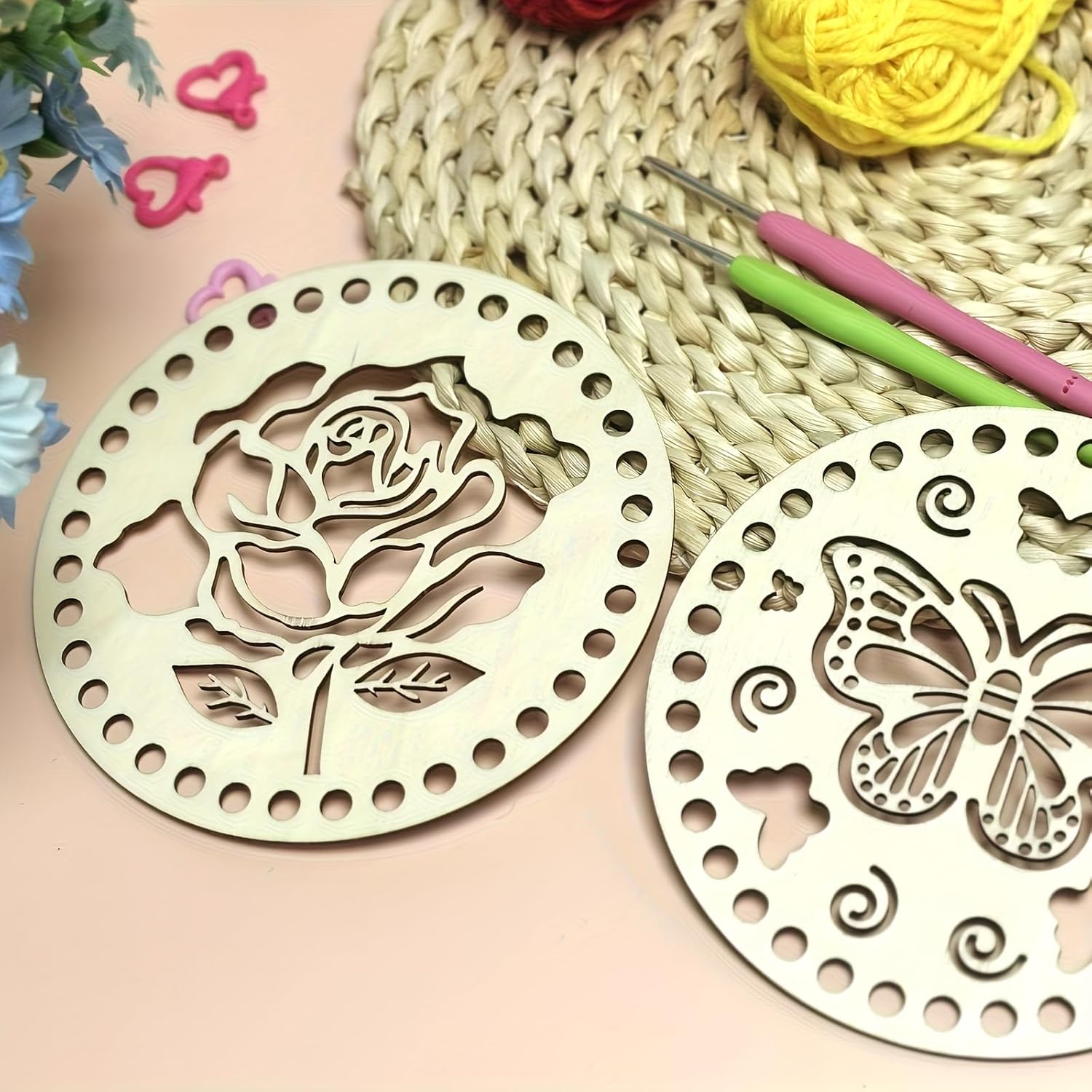 handmade woven basket diy set