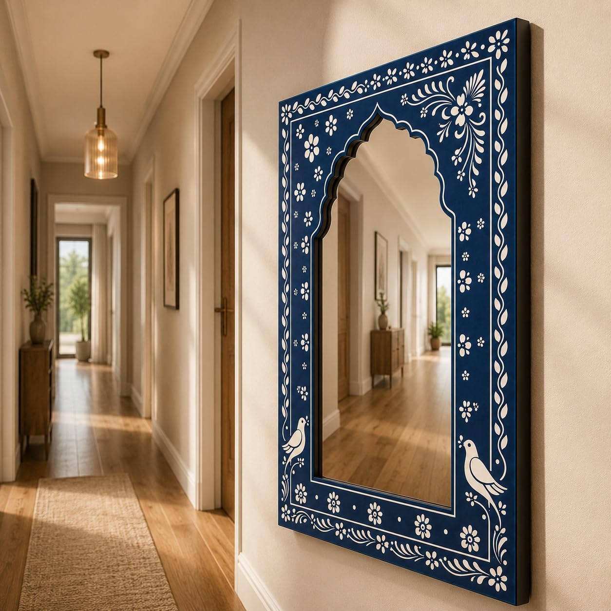 foyer mirror wall hanging