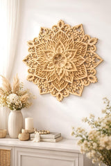 round mandala wall hanging for living room