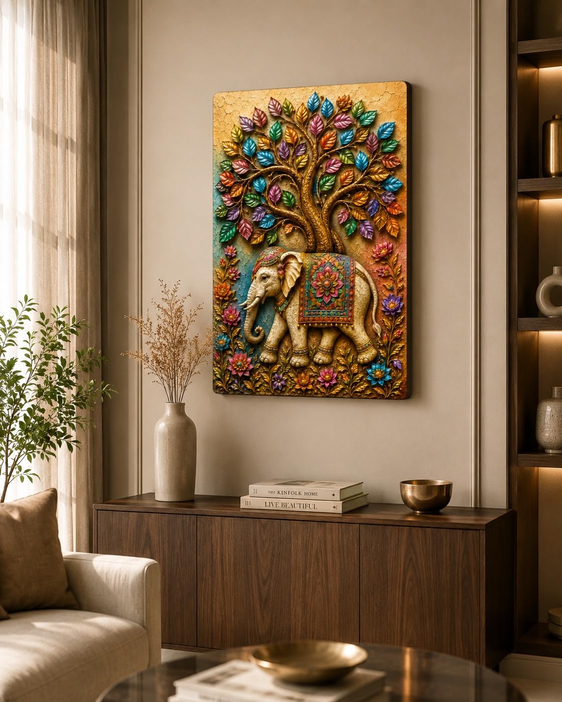 elephant wall hanging for bedroom