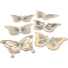 Butterfly Wooden Wall Art for Kids Bedroom 