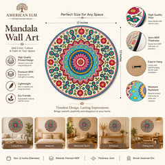decorative mandala wall hanging for living room
