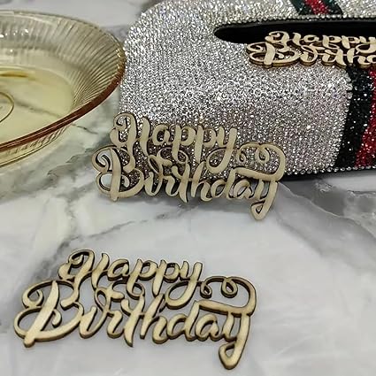 birthday party supplies wooden