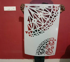 mandala stencil for bedroom wall decor