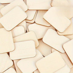 Rectangular wooden blanks