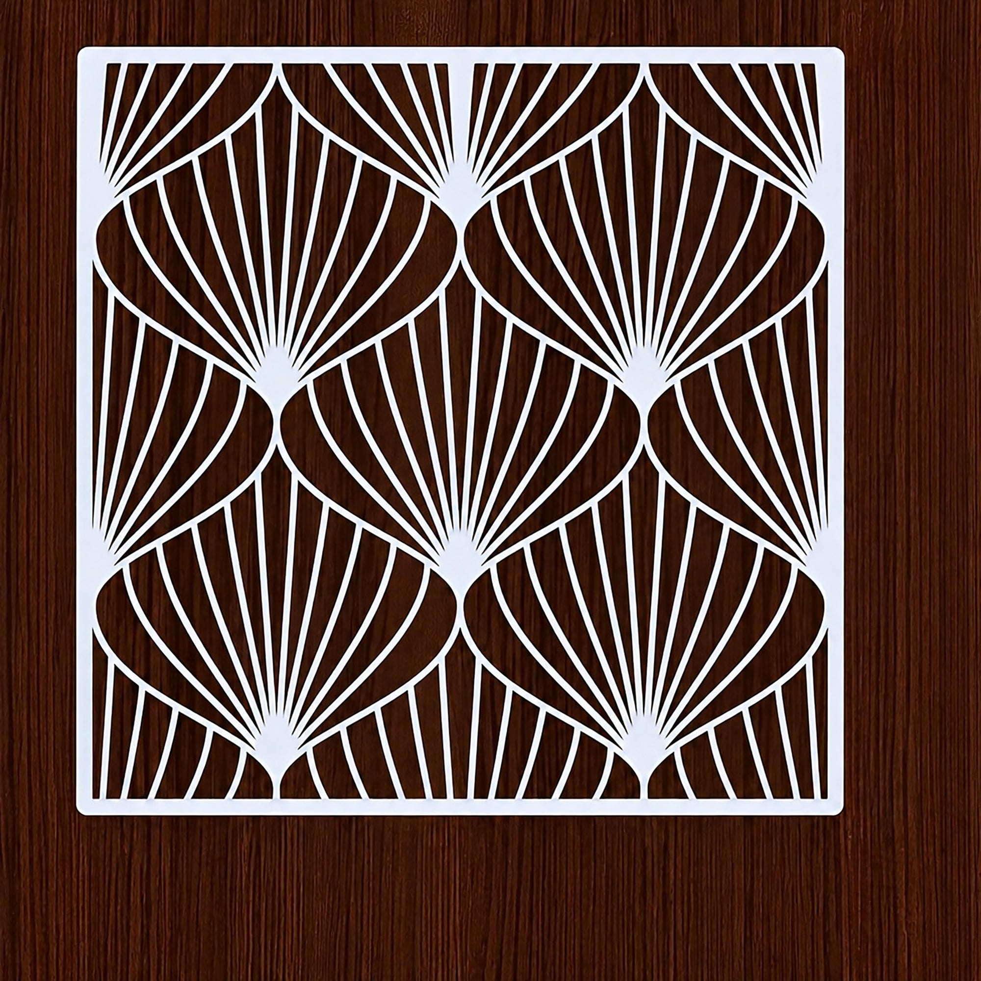 tropical monstera pet plastic painting stencil for diy art and craft
