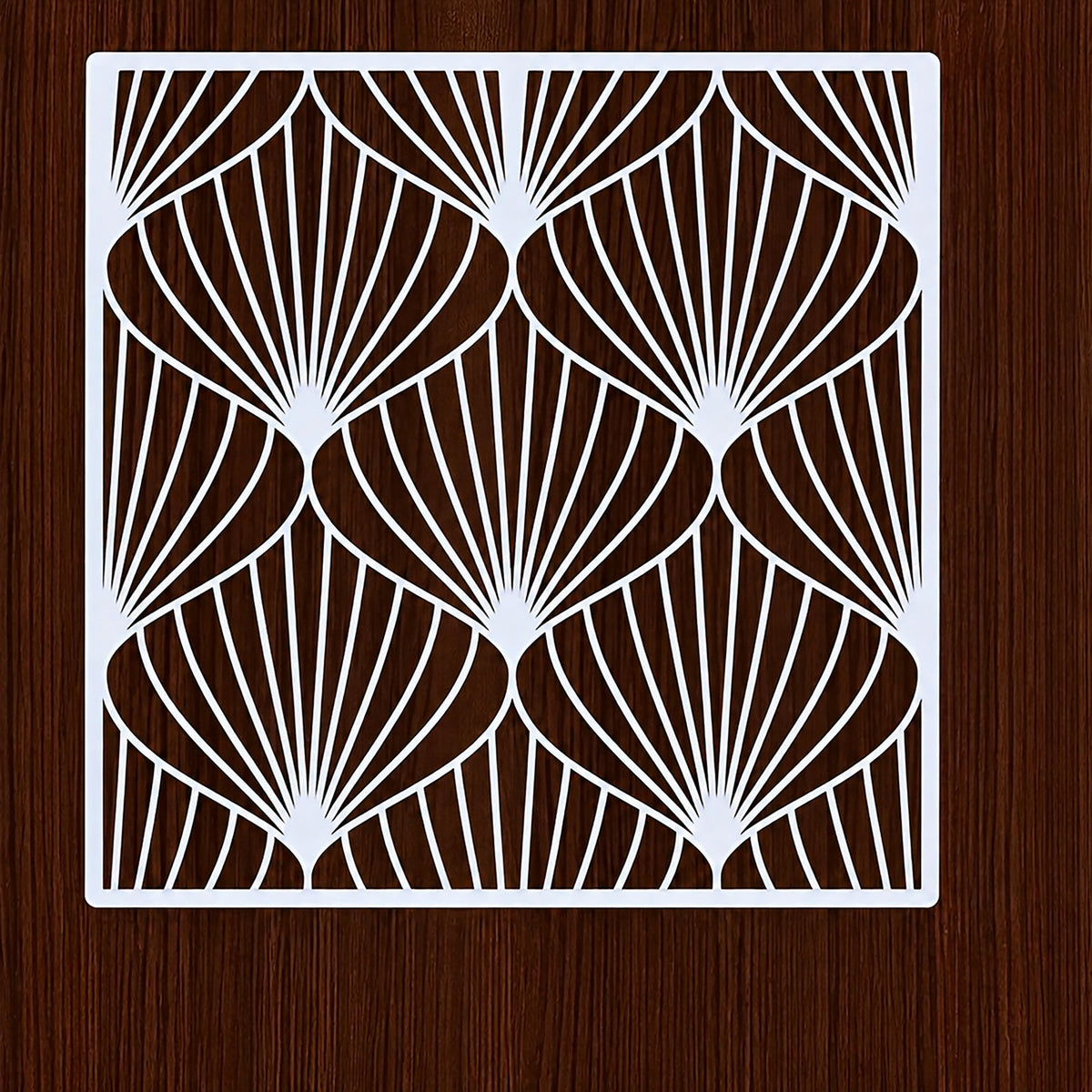 tropical monstera pet plastic painting stencil for diy art and craft