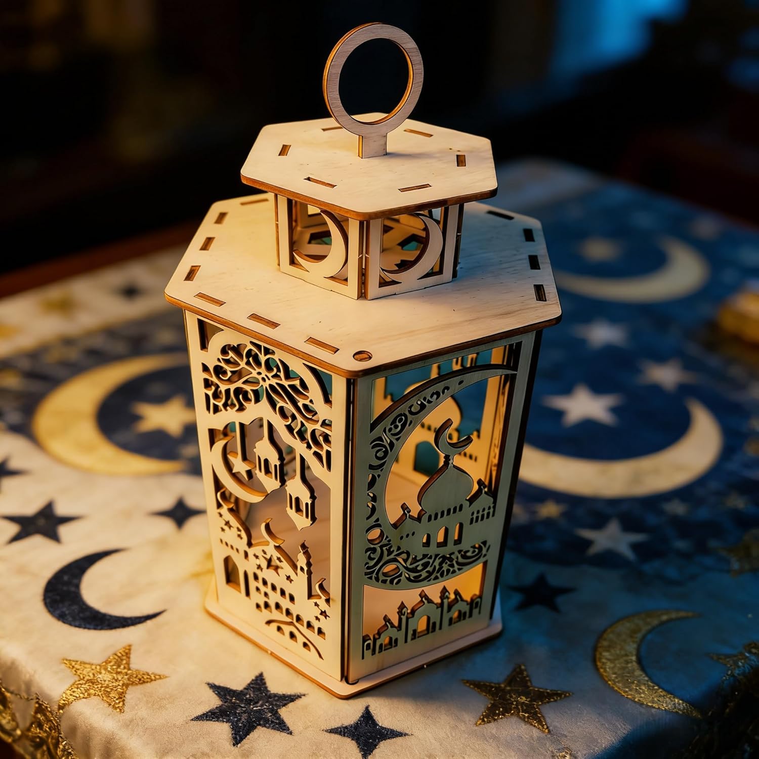 ramadan iftar table centerpiece lantern