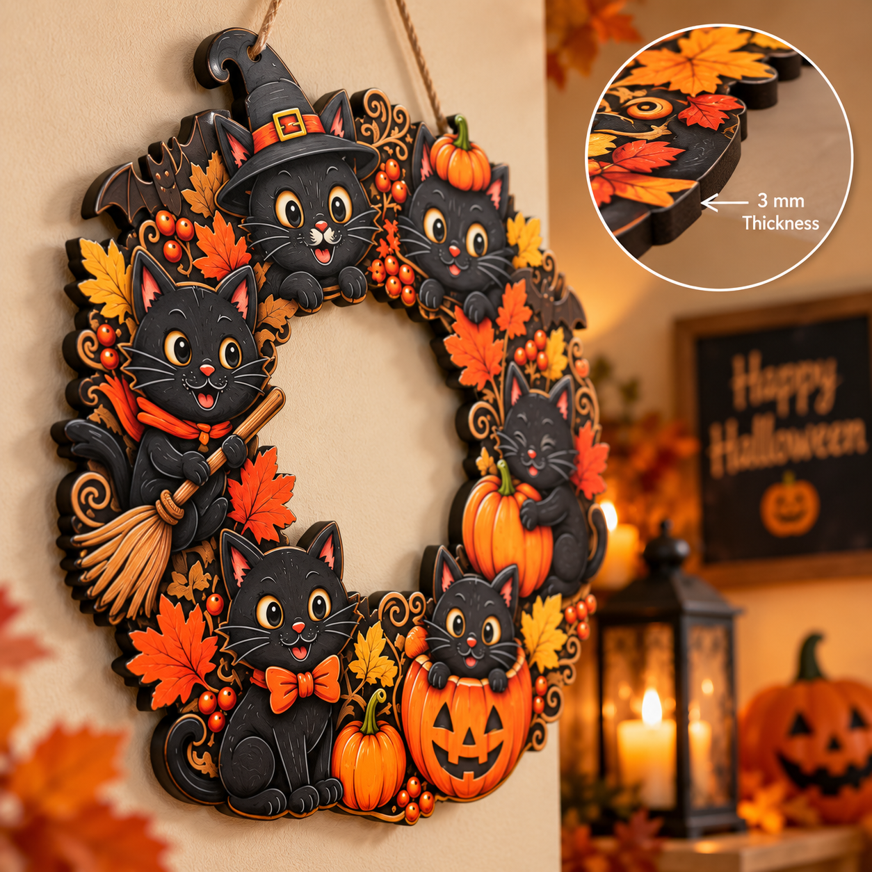 Halloween decoration items for porch
