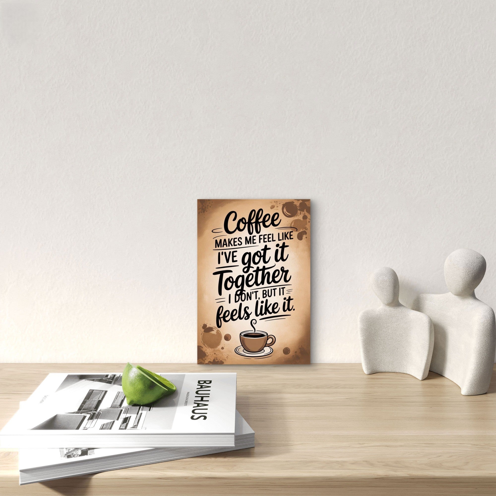 Coffee bar decor sign