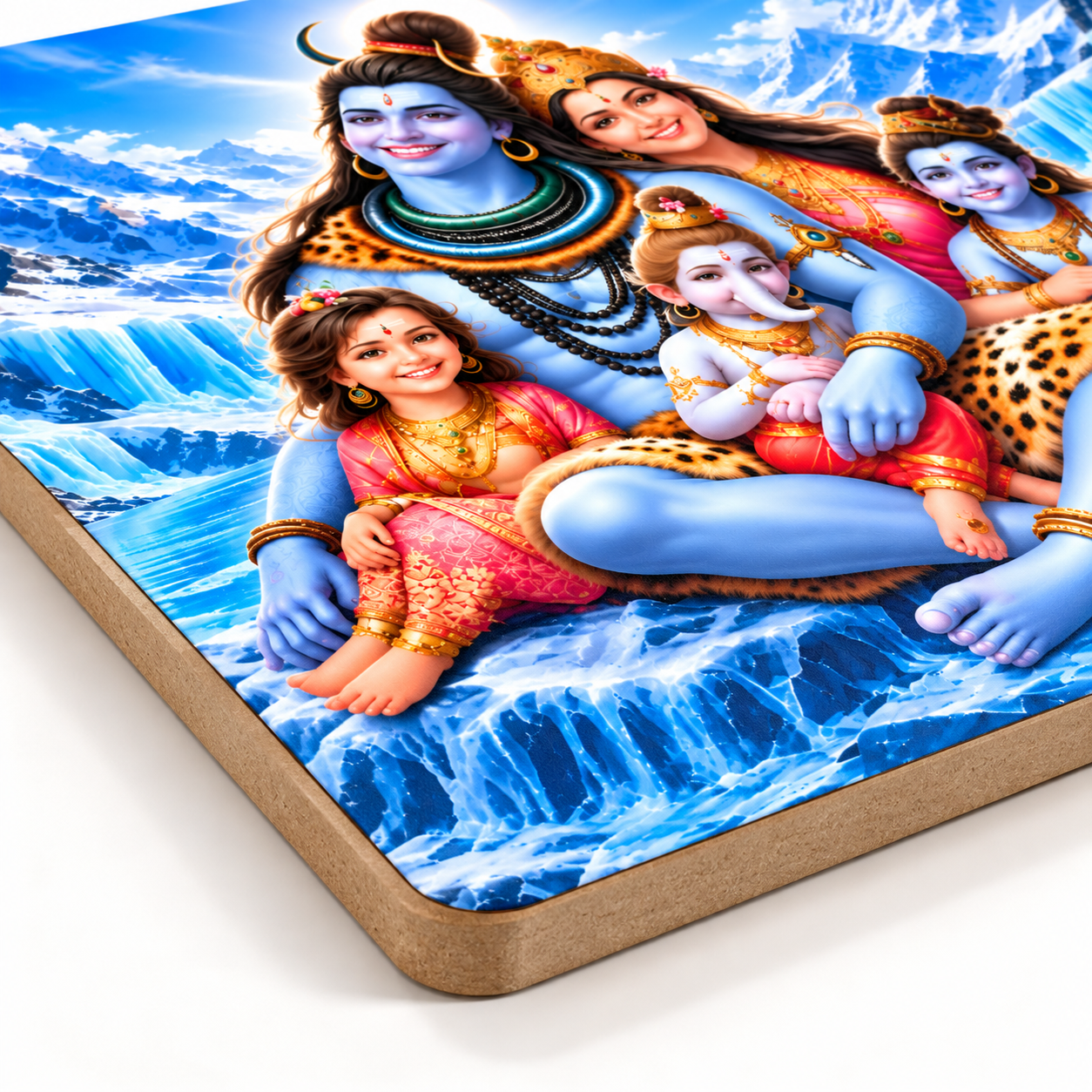 Lord Shiva family spiritual home decor