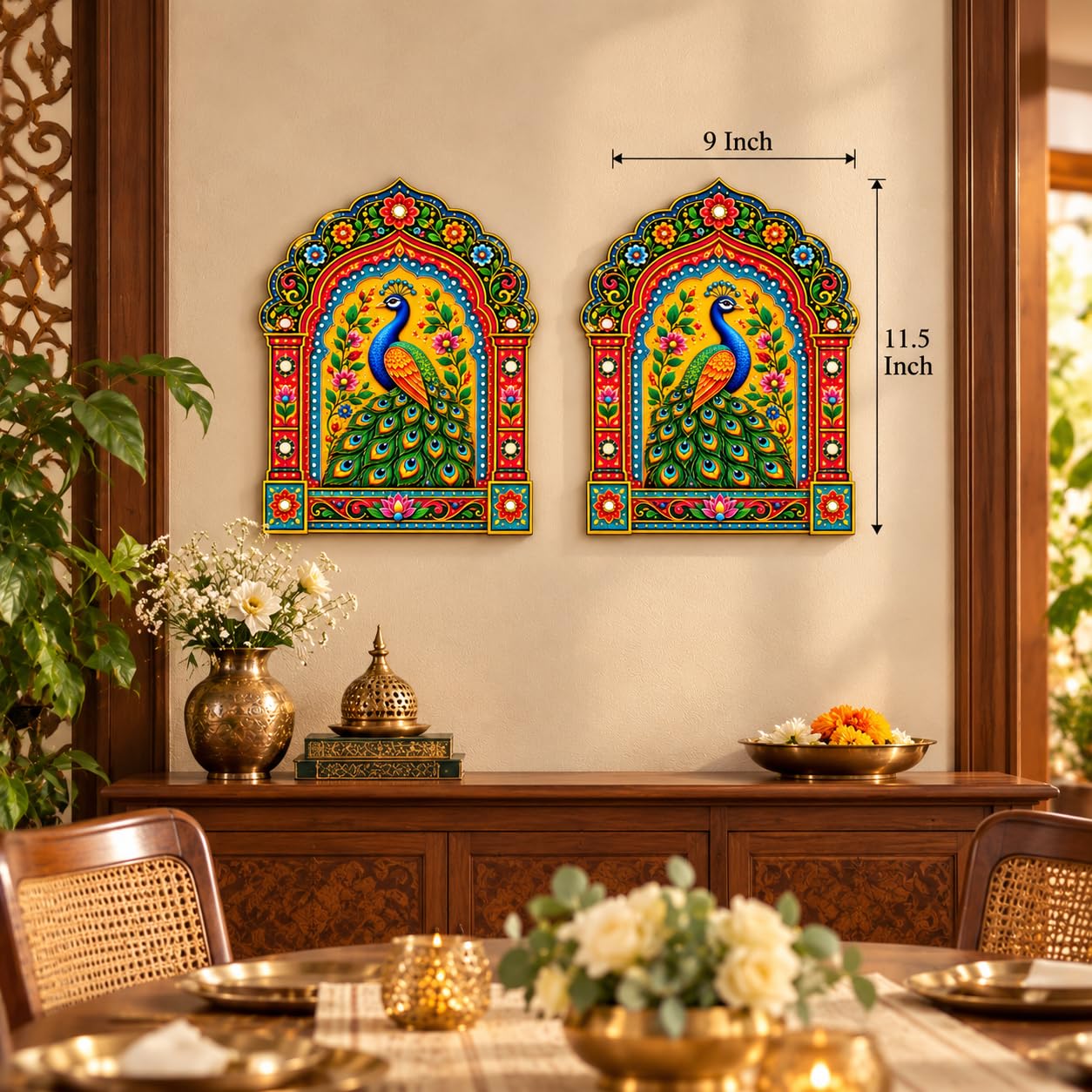Rajasthani arch design wall art
