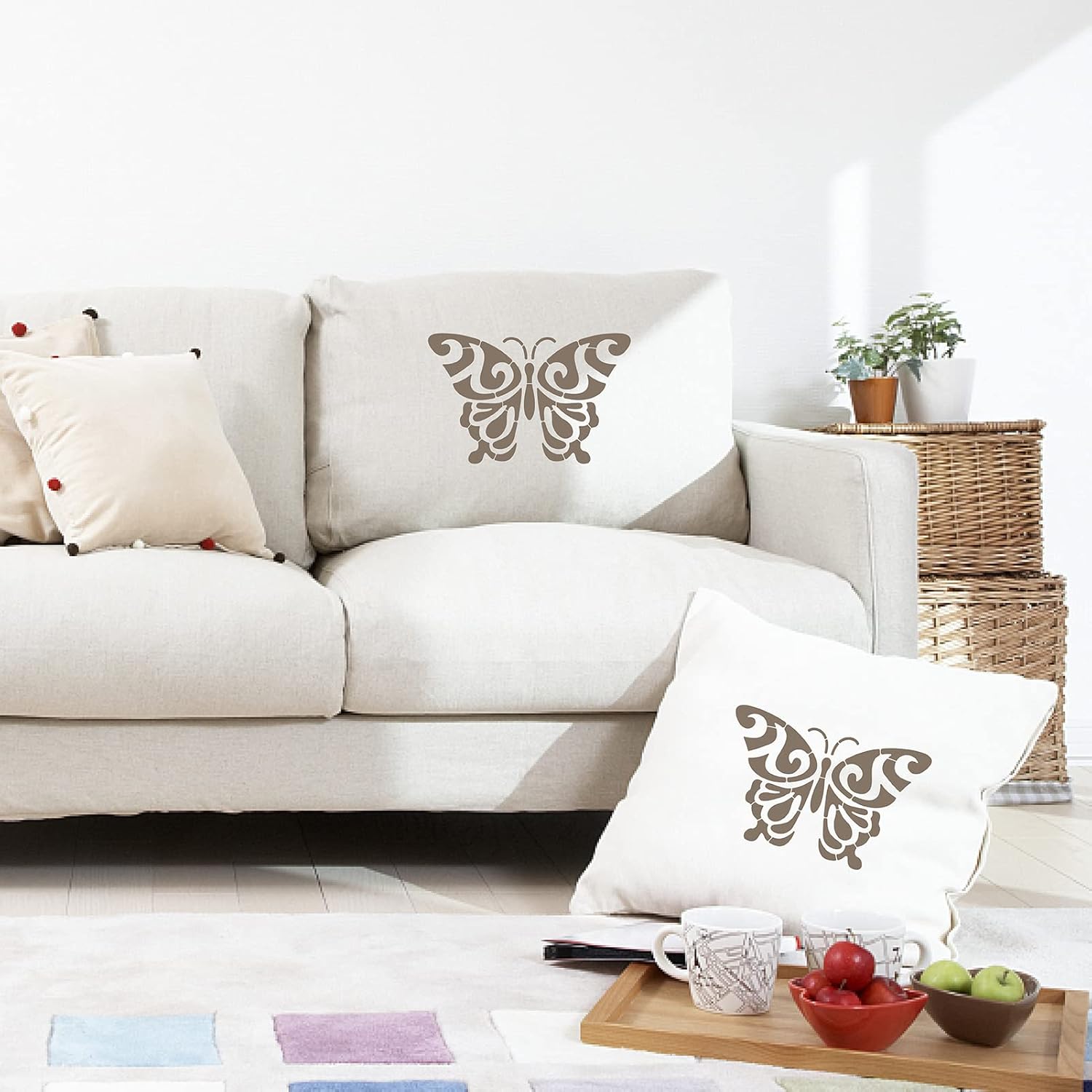 craft stencil for symmetrical patterns