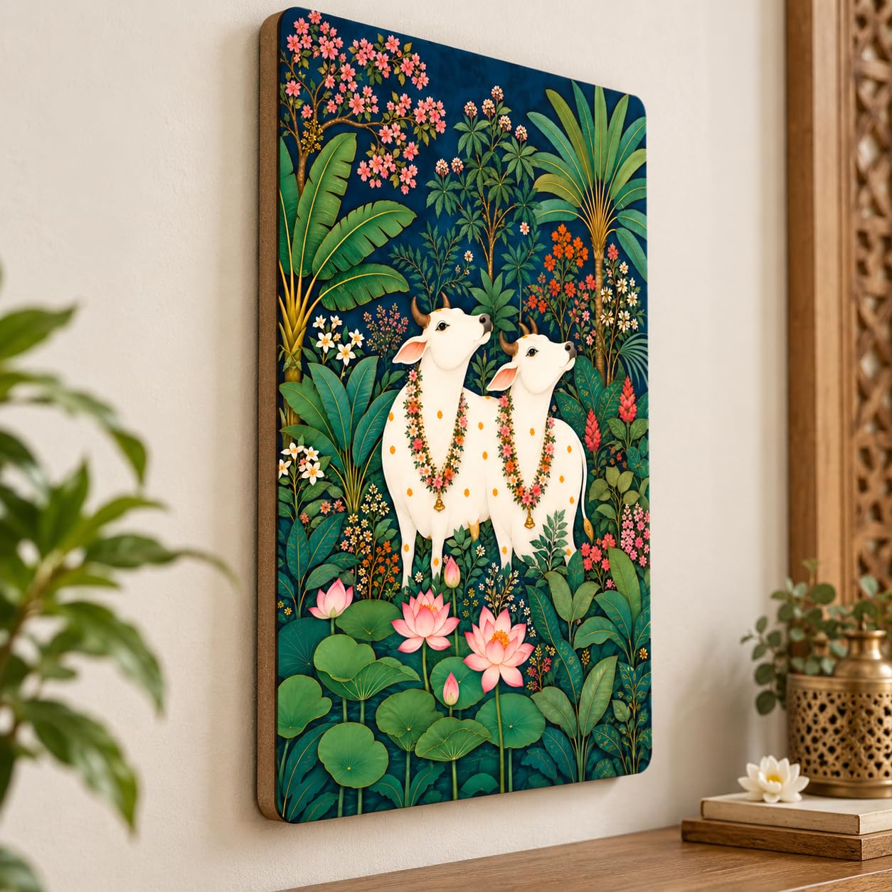 Pichwai Nature Theme Wall Art