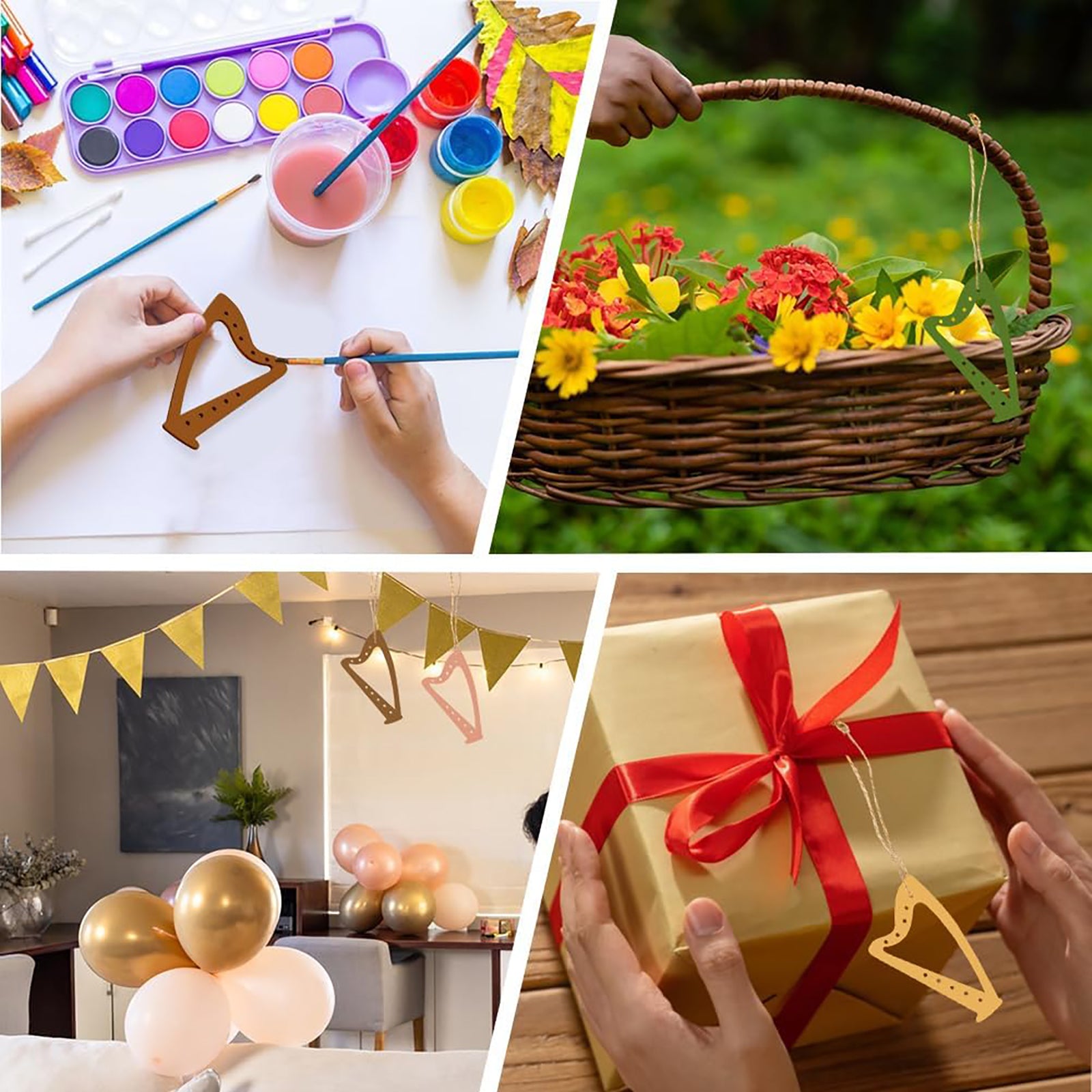 laser cut wood shapes for diy
