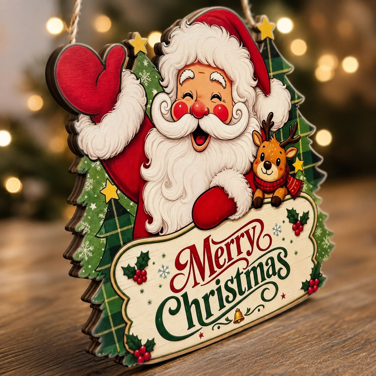 Christmas wall hanging for main door