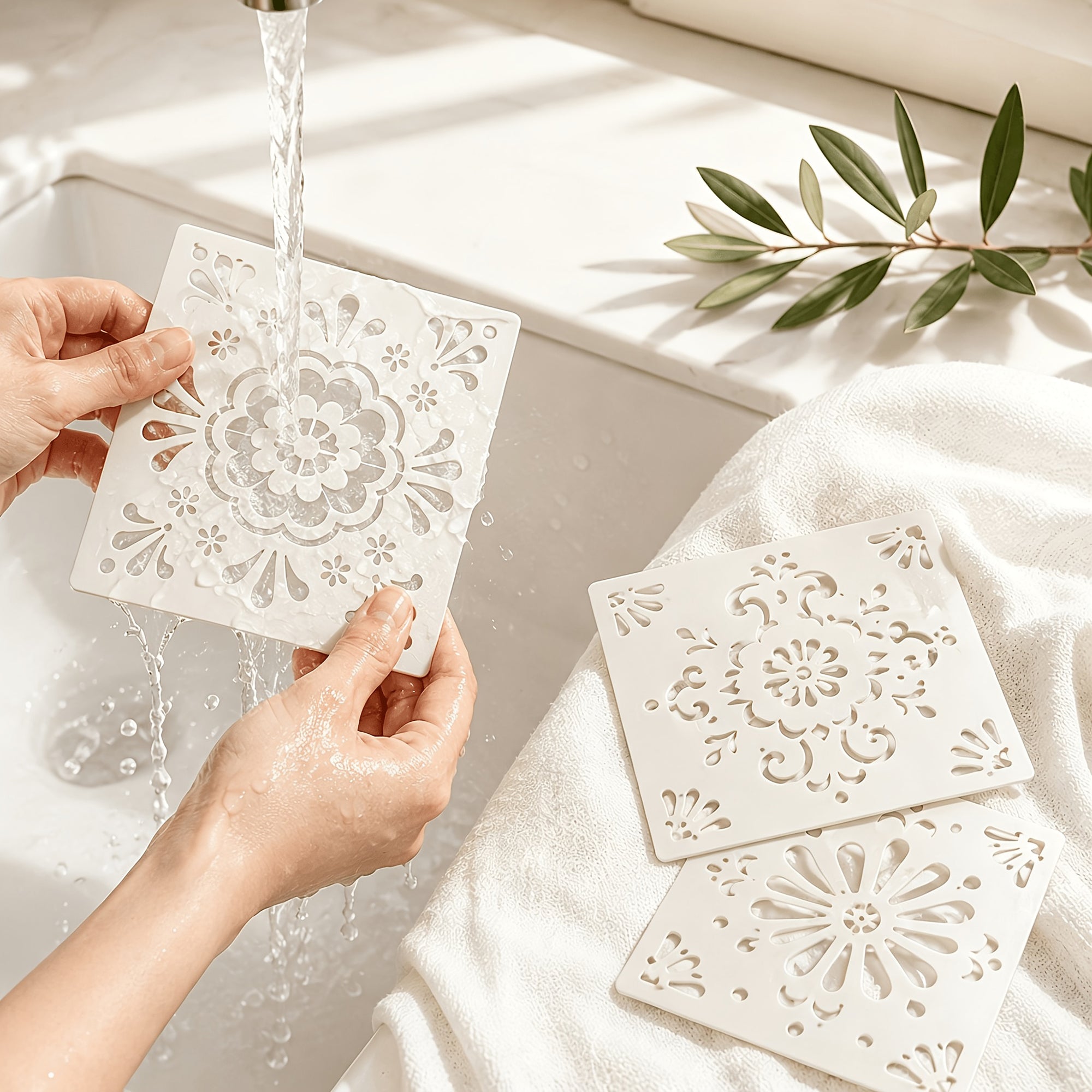 greek geometric stencil for rangoli decoration