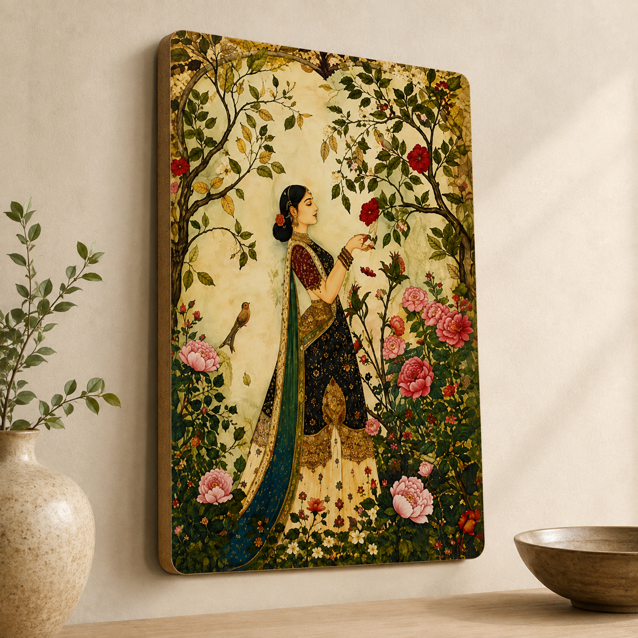 MDF Indian wall art for home