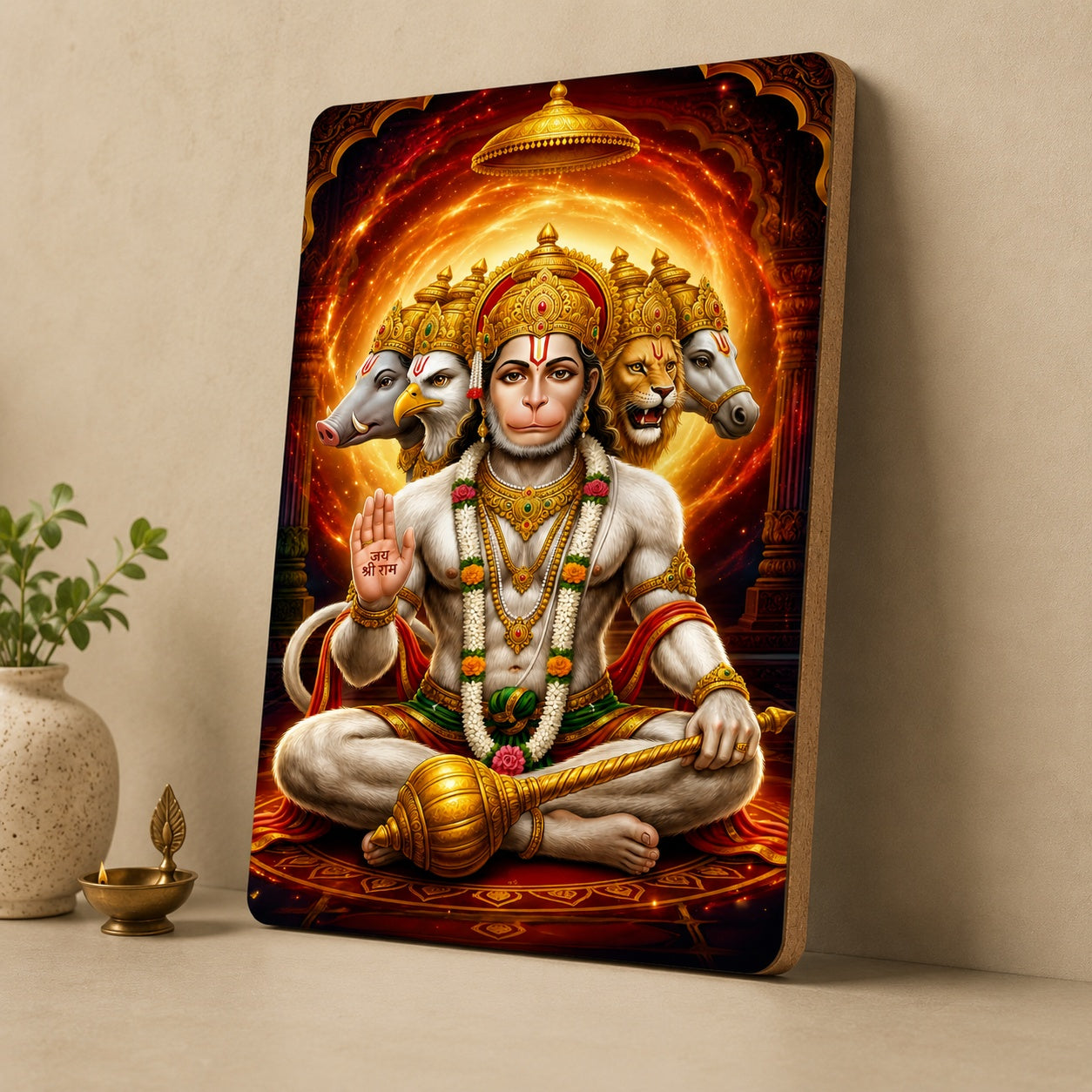 hindu devotional wall art