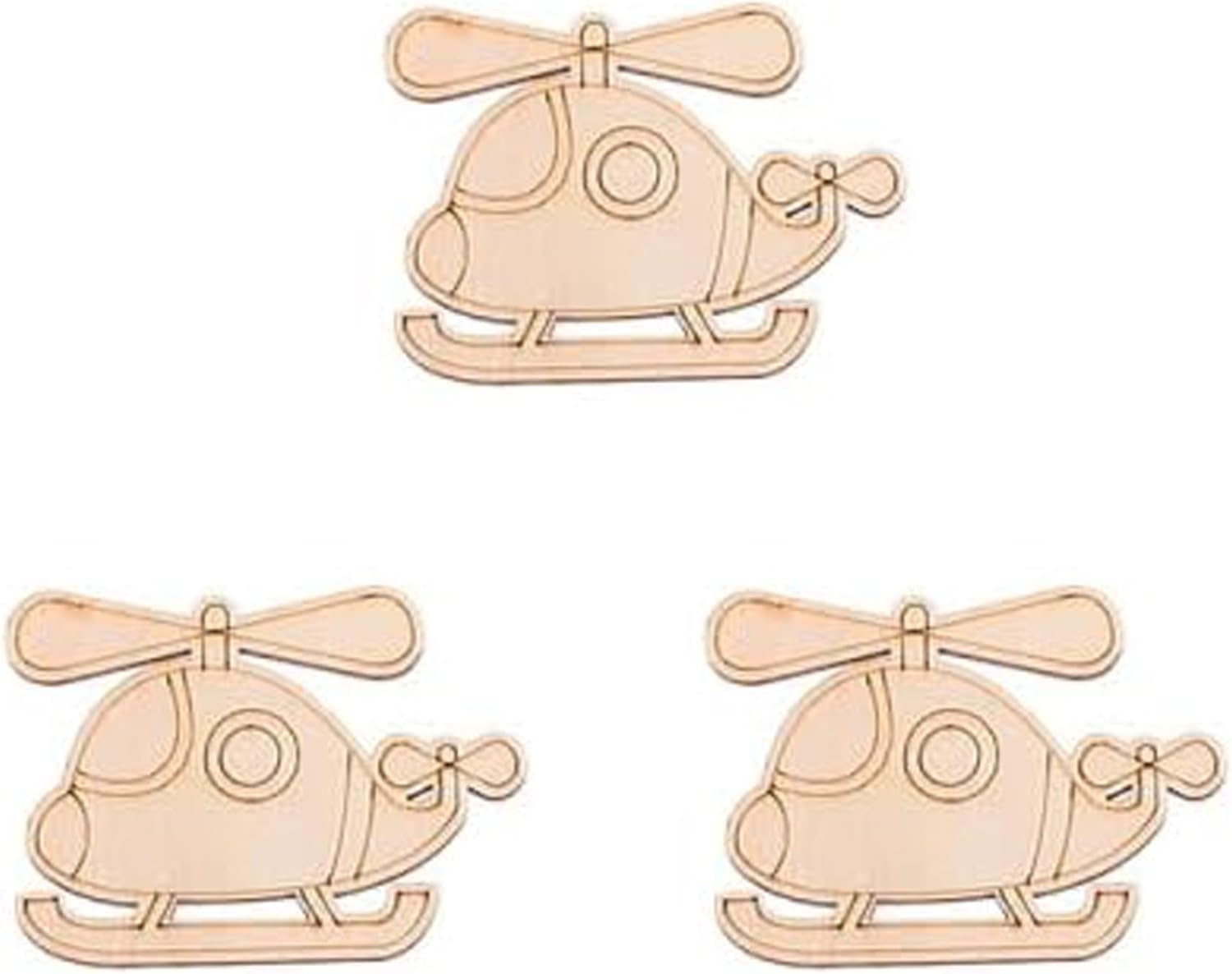 wooden helicopter decor for kids room