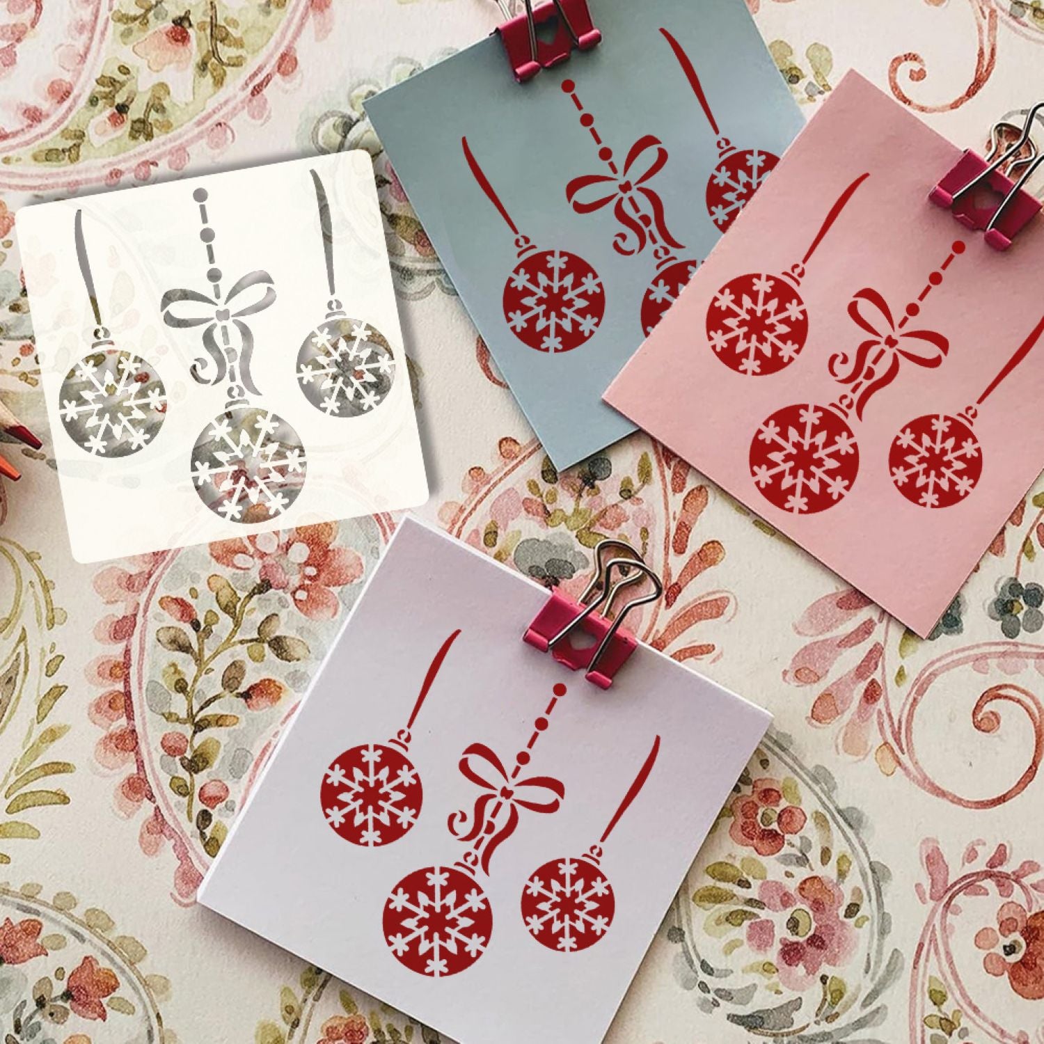 DIY Christmas craft template