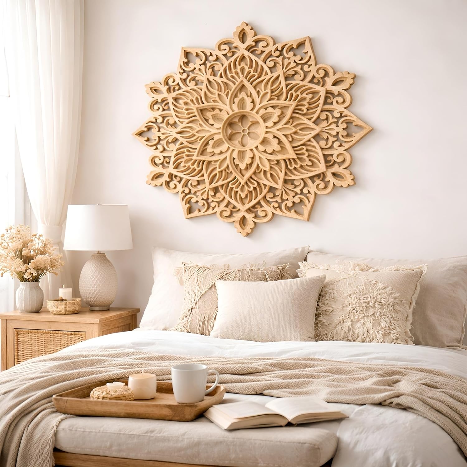 3D mandala wall decor MDF