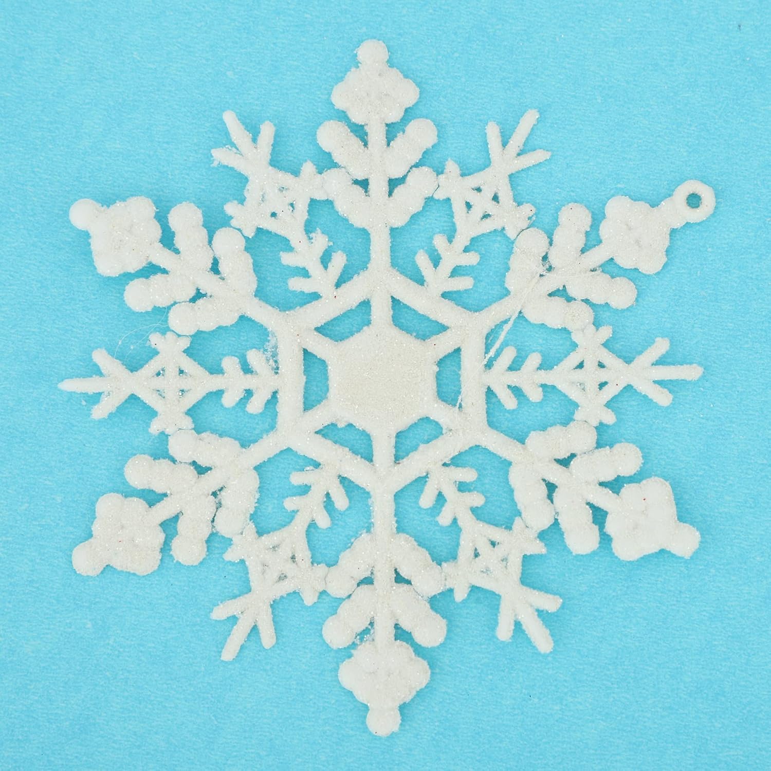 Felt snowflake shapes for crafts