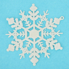 Felt snowflake shapes for crafts