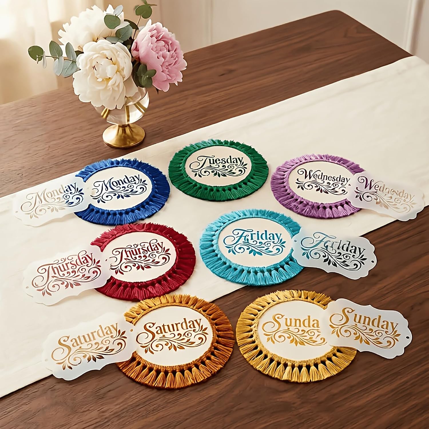 reusable lettering stencil for crafts