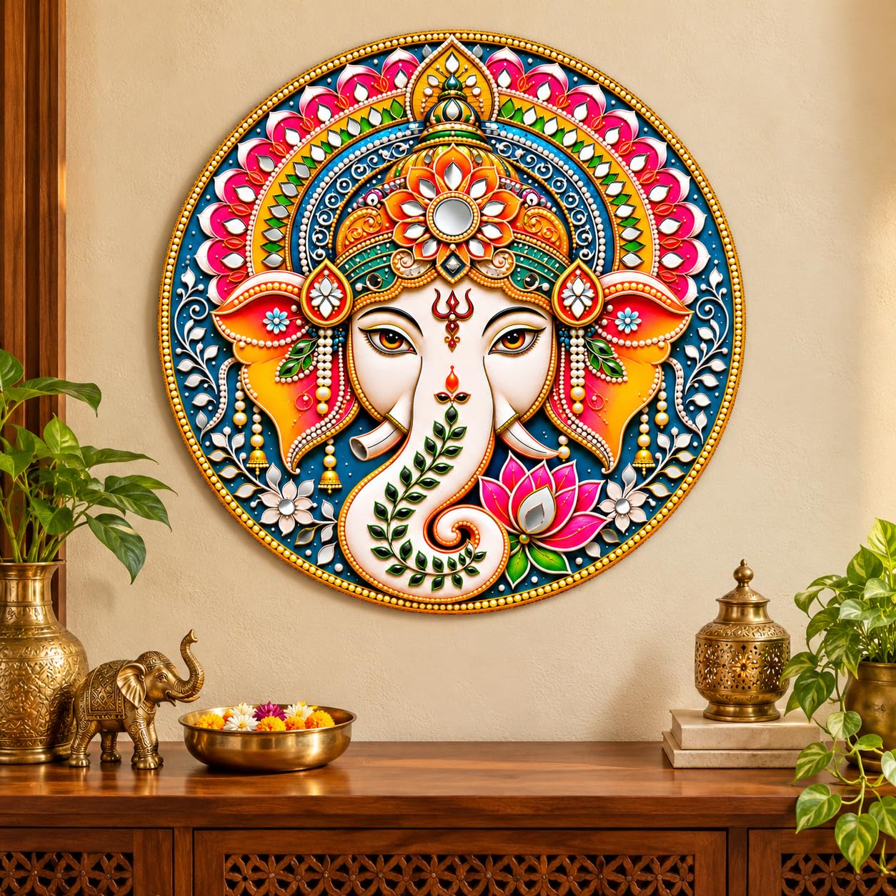 Indian religious wall art for living room