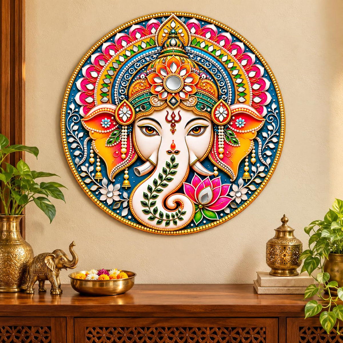 Indian religious wall art for living room