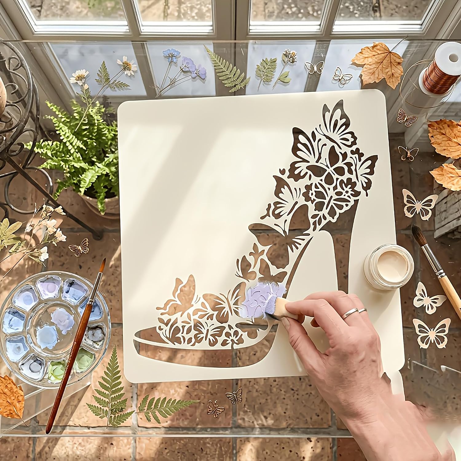 reusable stencil for fabric painting