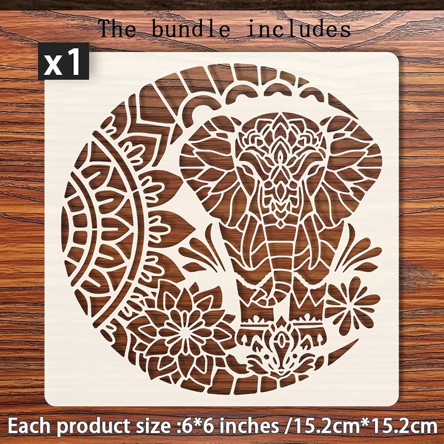 reusable stencil for acrylic painting design
