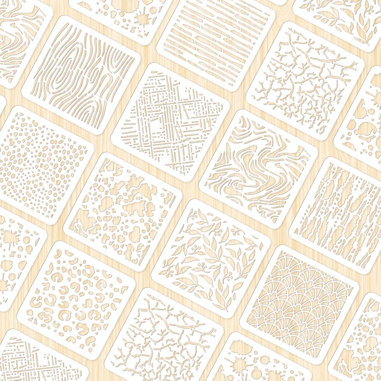 decorative texture stencil DIY home decor