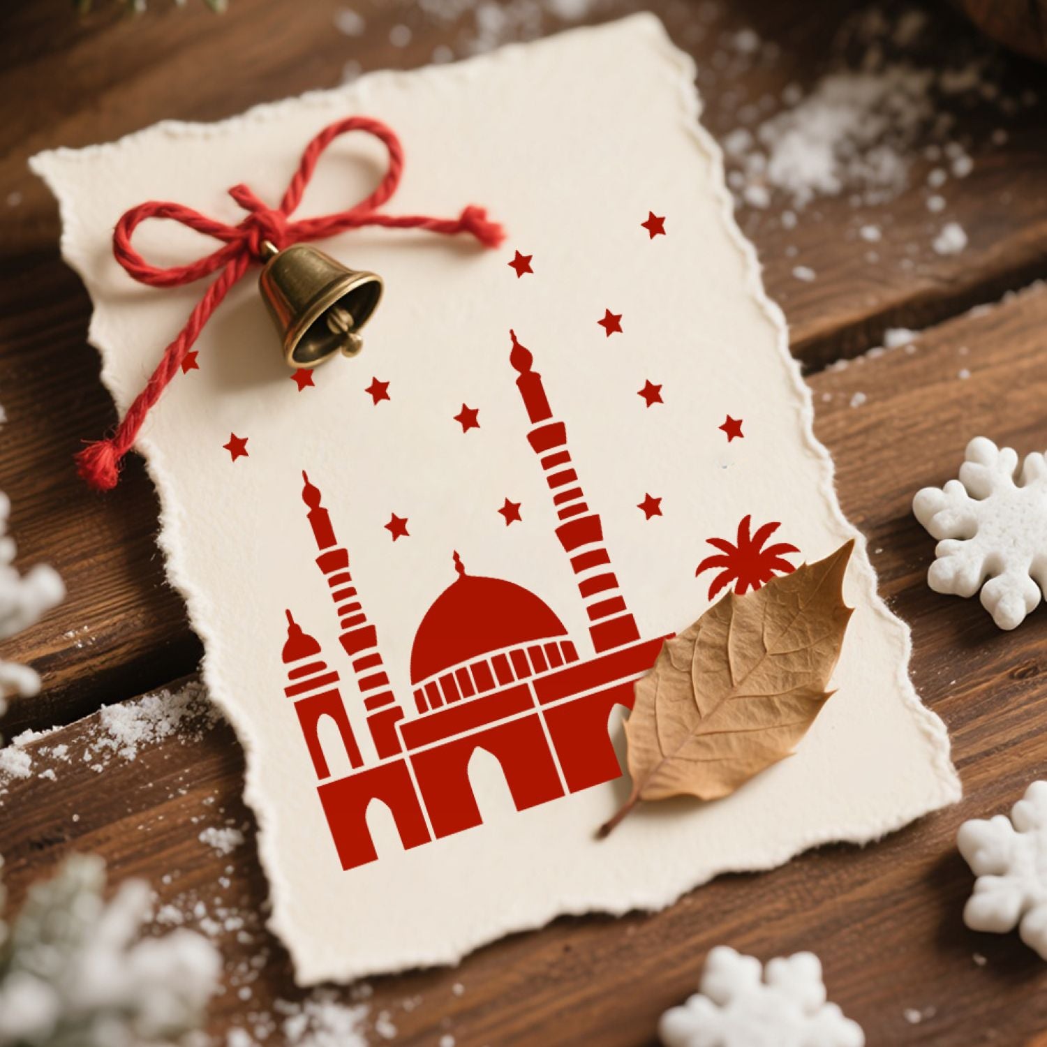 mosque design stencil for diy painting